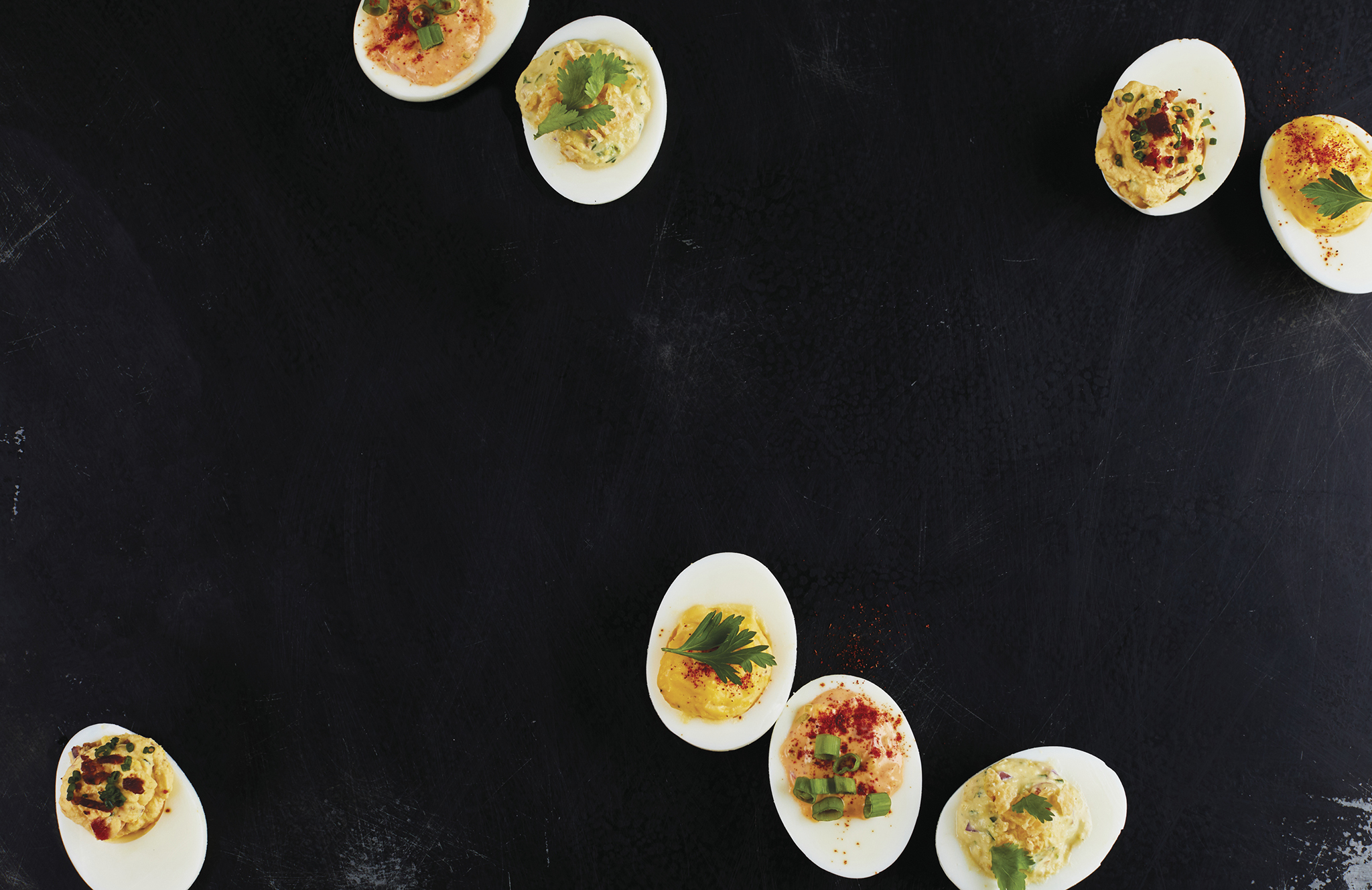 Bottom from left CLASSIC DEVILED EGGS 12 eggs cup mayonnaise 1 tablespoon - photo 3