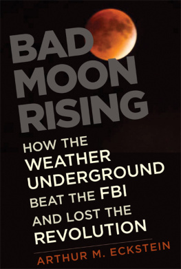 Arthur M. Eckstein - Bad Moon Rising: How the Weather Underground Beat the FBI and Lost the Revolution