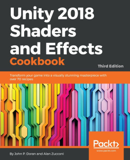 John P. Doran - Unity 2018 Shaders and Effects Cookbook