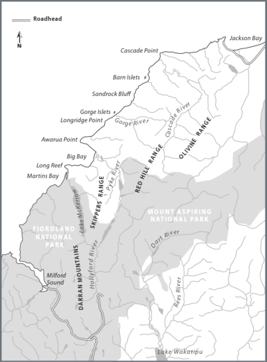 South Westland showing Gorge River and surrounds S ometimes I lie awake - photo 1