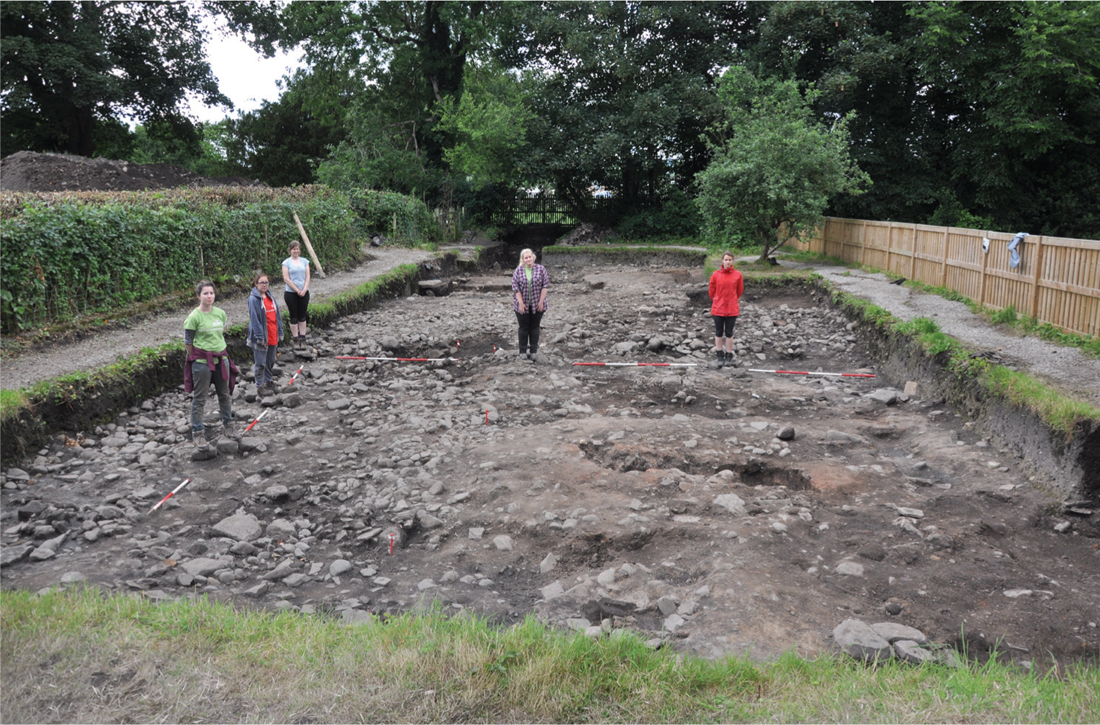 13 Excavation of the fourth- and fifth-century levels at Ribchester in 2016 - photo 14