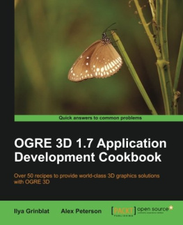 Ilya Grinblat OGRE 3D 1.7 Application Development Cookbook