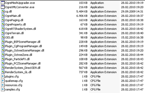 The OgreMaindll is the most important DLL It is the compiled Ogre 3D source - photo 2