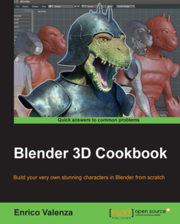 Enrico Valenza [Valenza - Blender 3D Cookbook