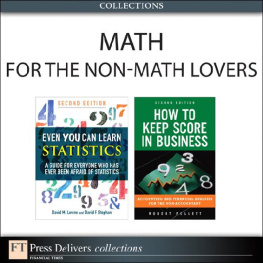 Robert Follett - Math for the Non-Math Lovers (Collection)