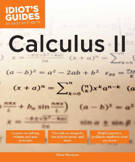 Chris Monahan [Chris Monahan] Calculus II