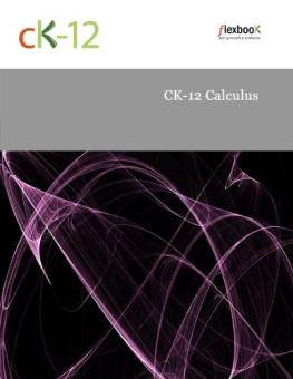 CK-12 Foundation [Foundation - CK-12 Calculus