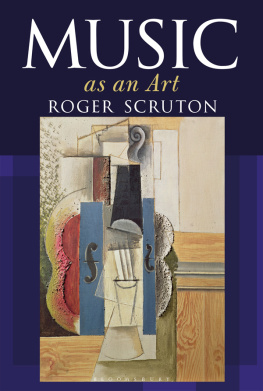 Roger Scruton - Music as an Art