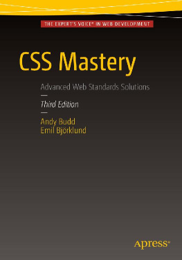 Emil BjГ¶rklund CSS Mastery, Third Edition