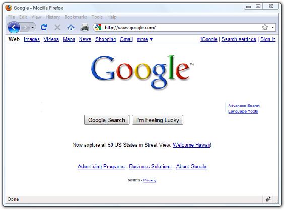 shows a website that contains text plus one image the Google logo A simple - photo 2