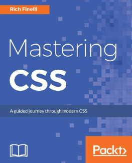 Rich Finelli [Finelli - Mastering CSS: A guided journey through modern CSS