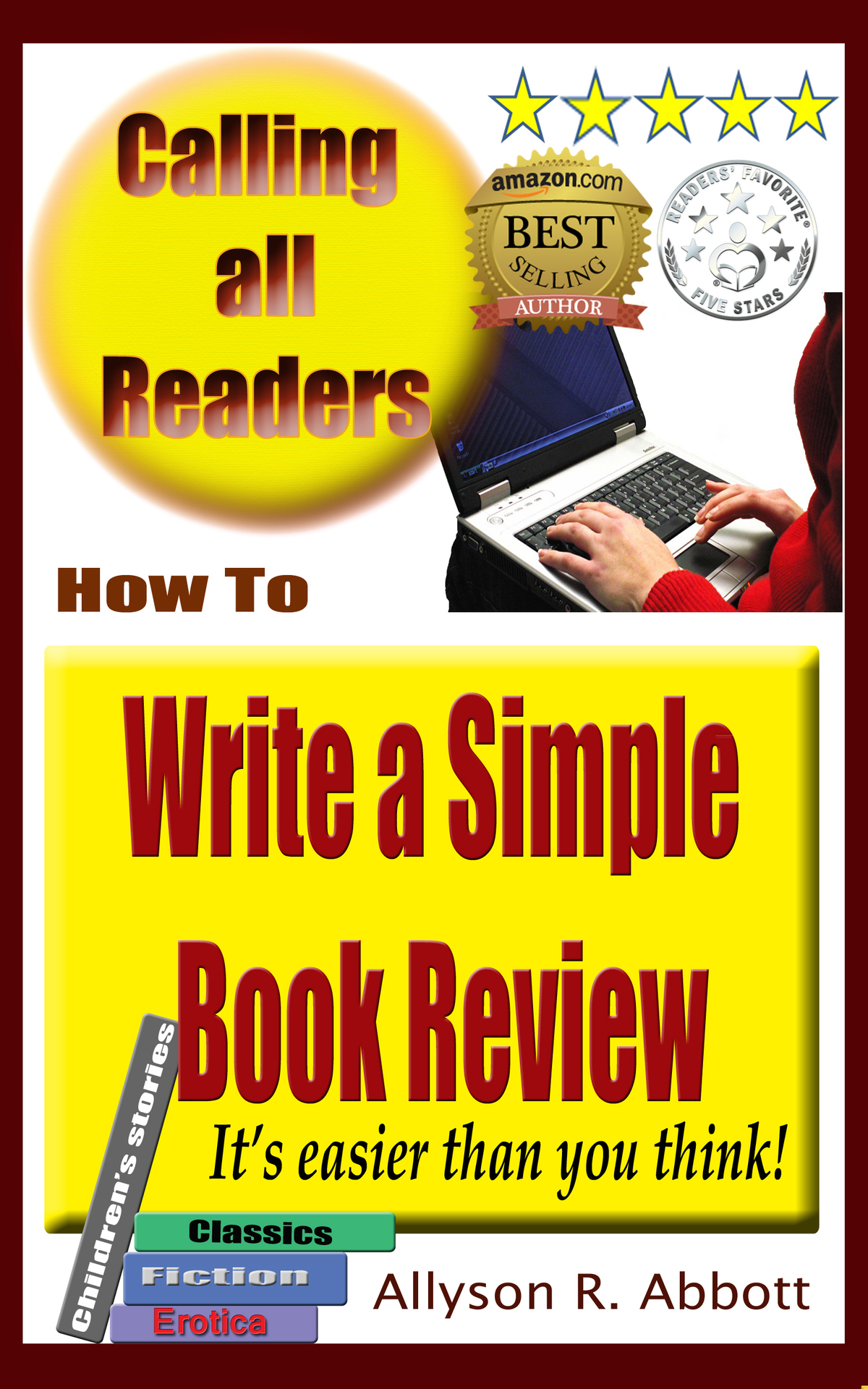How To Write a Simple Book Review Its easier than you think Allyson R - photo 1