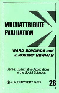 title Multiattribute Evaluation Sage University Papers Series - photo 1