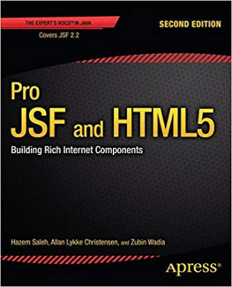 Zubin Wadia - Pro JSF and HTML5: Building Rich Internet Components With Java EE 7