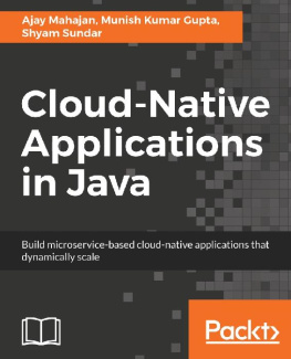 Shyam Sundar - Cloud-Native Applications in Java