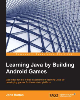 John Horton [John Horton] - Learning Java by Building Android Games