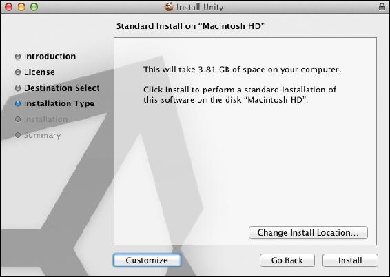 Clicking on Install will lead to installation of Unity on your hard drive Once - photo 1
