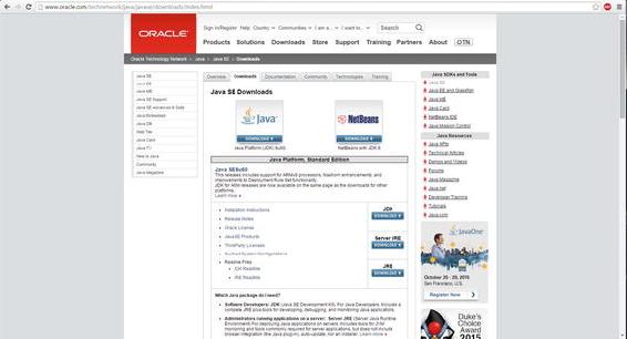 Select the option to download the JDK and you should be directed to the page - photo 1