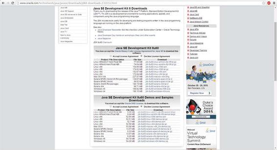 After you accept the license agreement the links to download the JDK become - photo 2