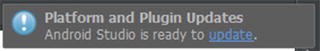 An Android Studio update notification An Android Studio SDK update - photo 6