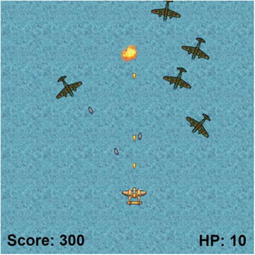 Figure 10-1 The Airplane Assault game In Airplane Assault the player - photo 1