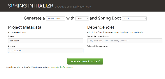 We will generate a Maven project with Java and the latest Spring Boot version - photo 5