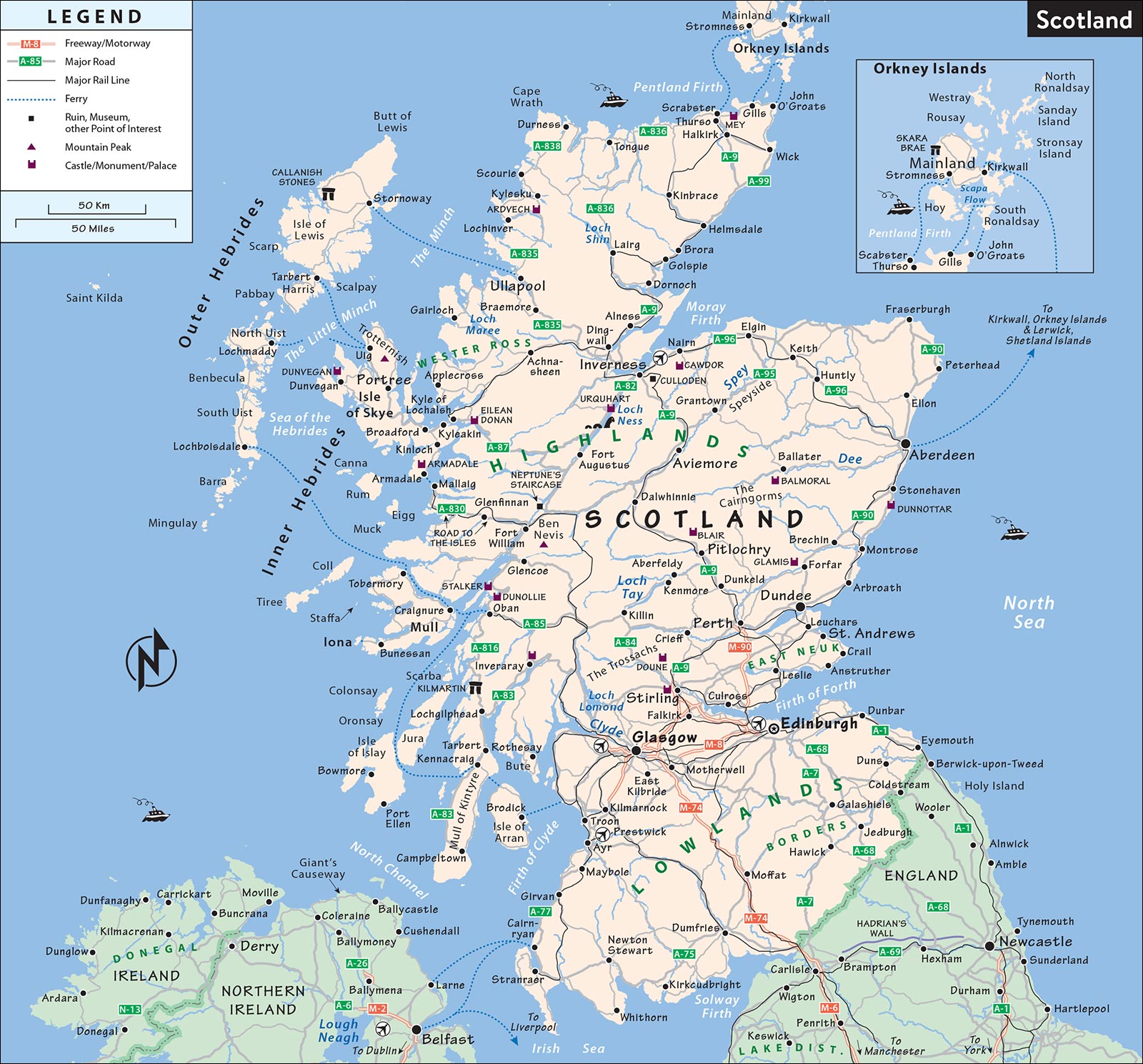 One of the three countries that make up the island of Great Britain Scotland - photo 8