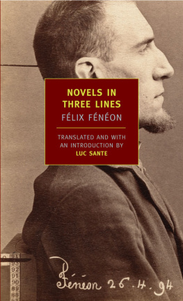 Félix Fénéon - Novels in Three Lines