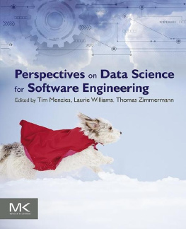 Thomas Zimmermann - Perspectives on Data Science for Software Engineering