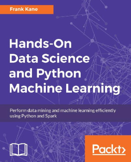 Frank Kane [Frank Kane] Hands-On Data Science and Python Machine Learning