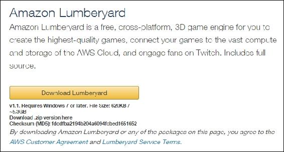 Shortly after clicking the Download Lumberyard button you will see that the - photo 2