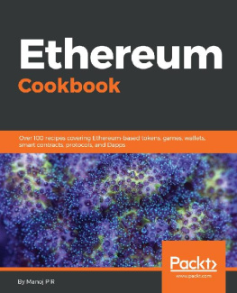 Manoj P R [Manoj P R] - Ethereum Cookbook