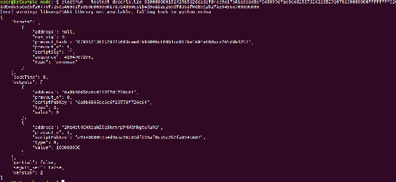 For the same result you can decode the raw transaction using bitcoin-cli - photo 2