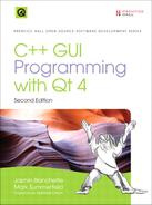 Mark Summerfield C++ GUI Programming with Qt 4