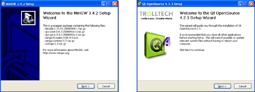 To install Qt start up its installer by double-clicking - photo 1