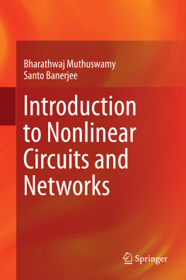 Bharathwaj Muthuswamy - Introduction to Nonlinear Circuits and Networks