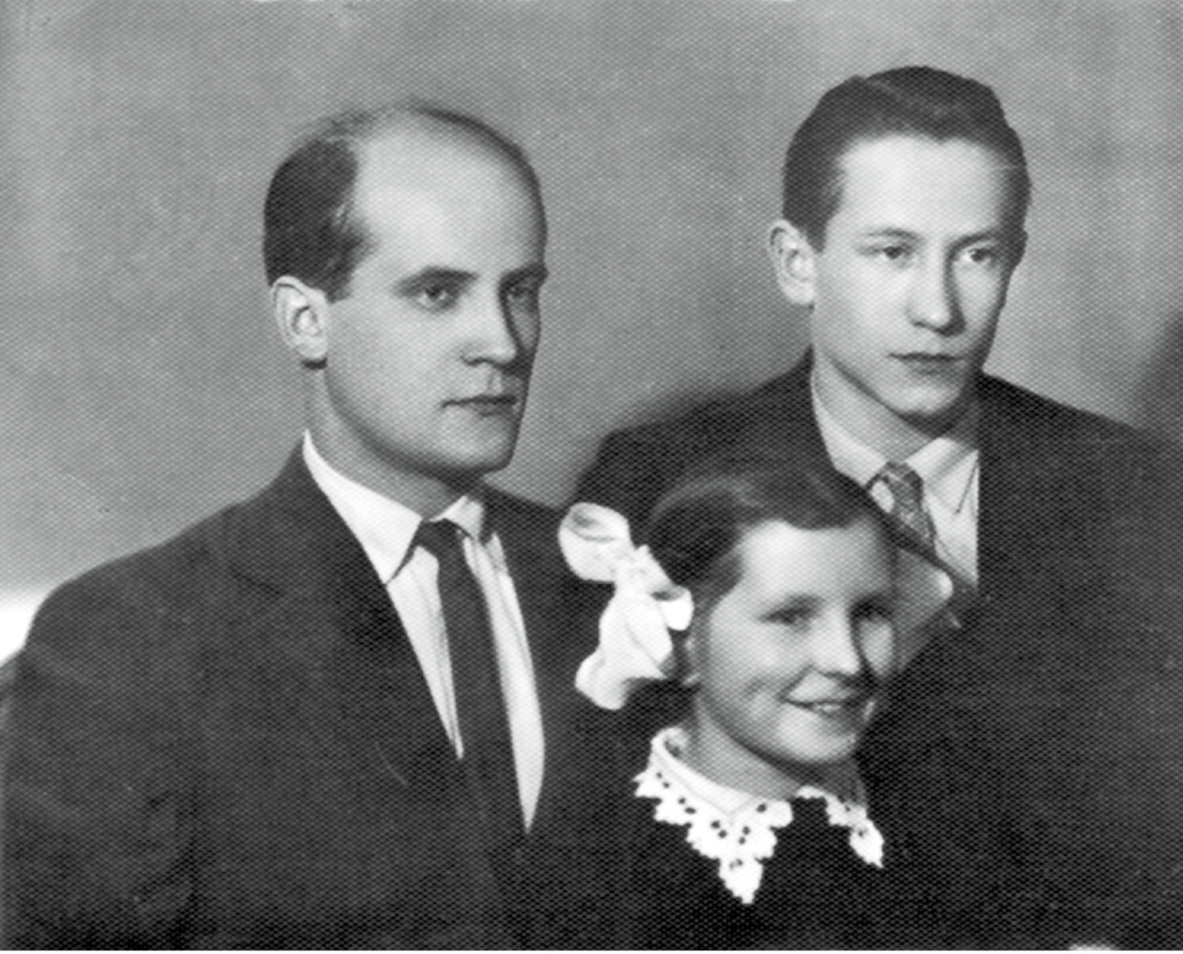 The Gordievsky siblings Vasili Marina and Oleg in about 1955 Moscow - photo 2