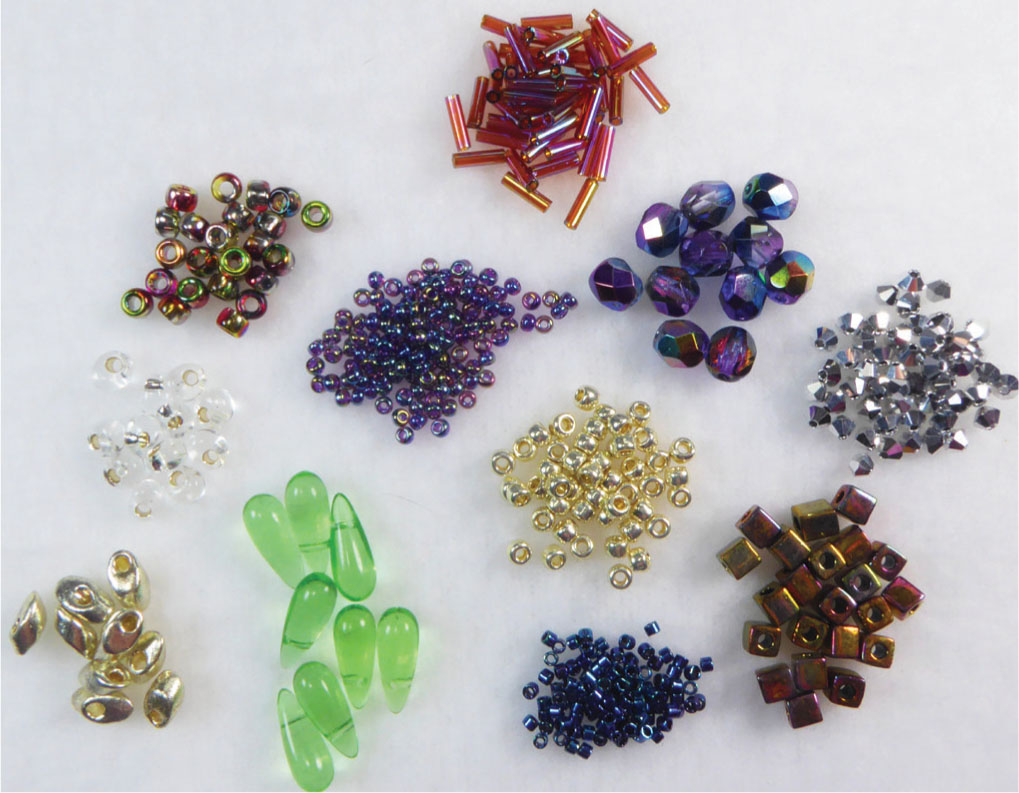 Fig 11 A selection of different types of beads seed beads of various sizes - photo 5