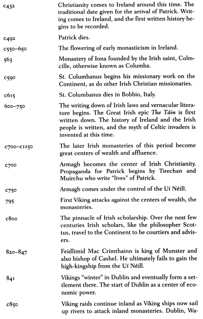 Pronunciation Guide Following is a partial listing of Irish terms appearing in - photo 2