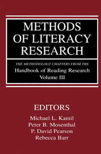 title Methods of Literacy Research The Methodology Chapters From The - photo 1