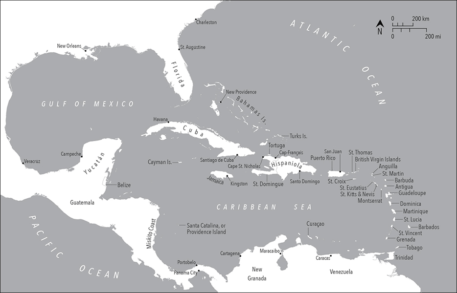 MAP 1 The Greater Caribbean Region Drawn by Molly Roy Introduction The View - photo 4