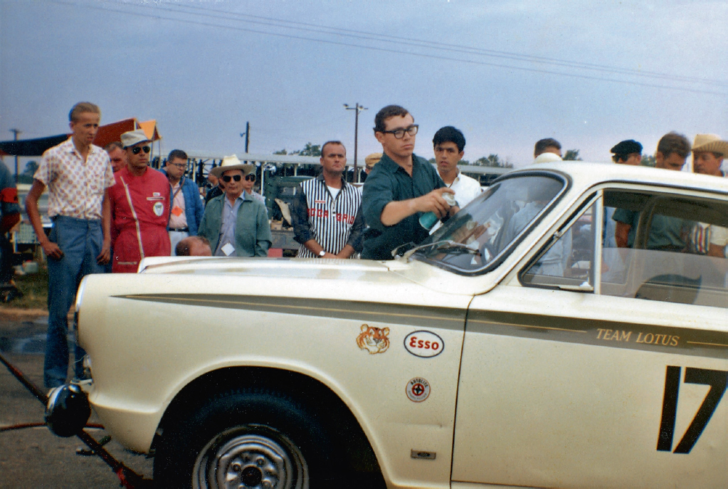 My first year as a Team Lotus mechanic 1964 Gofer actually Cleaning the - photo 6