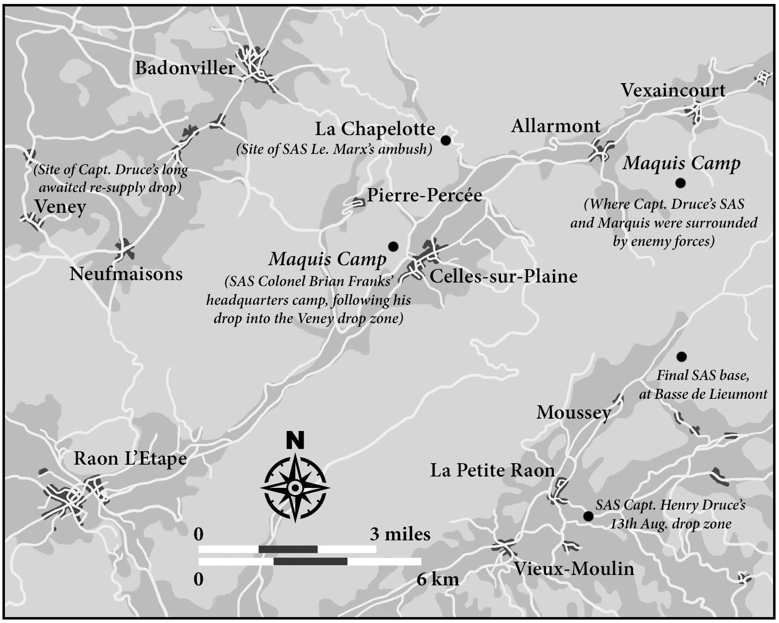 SAS Operation Loyton - Mission Area SAS Nazi Hunters - Immediate Area of - photo 5