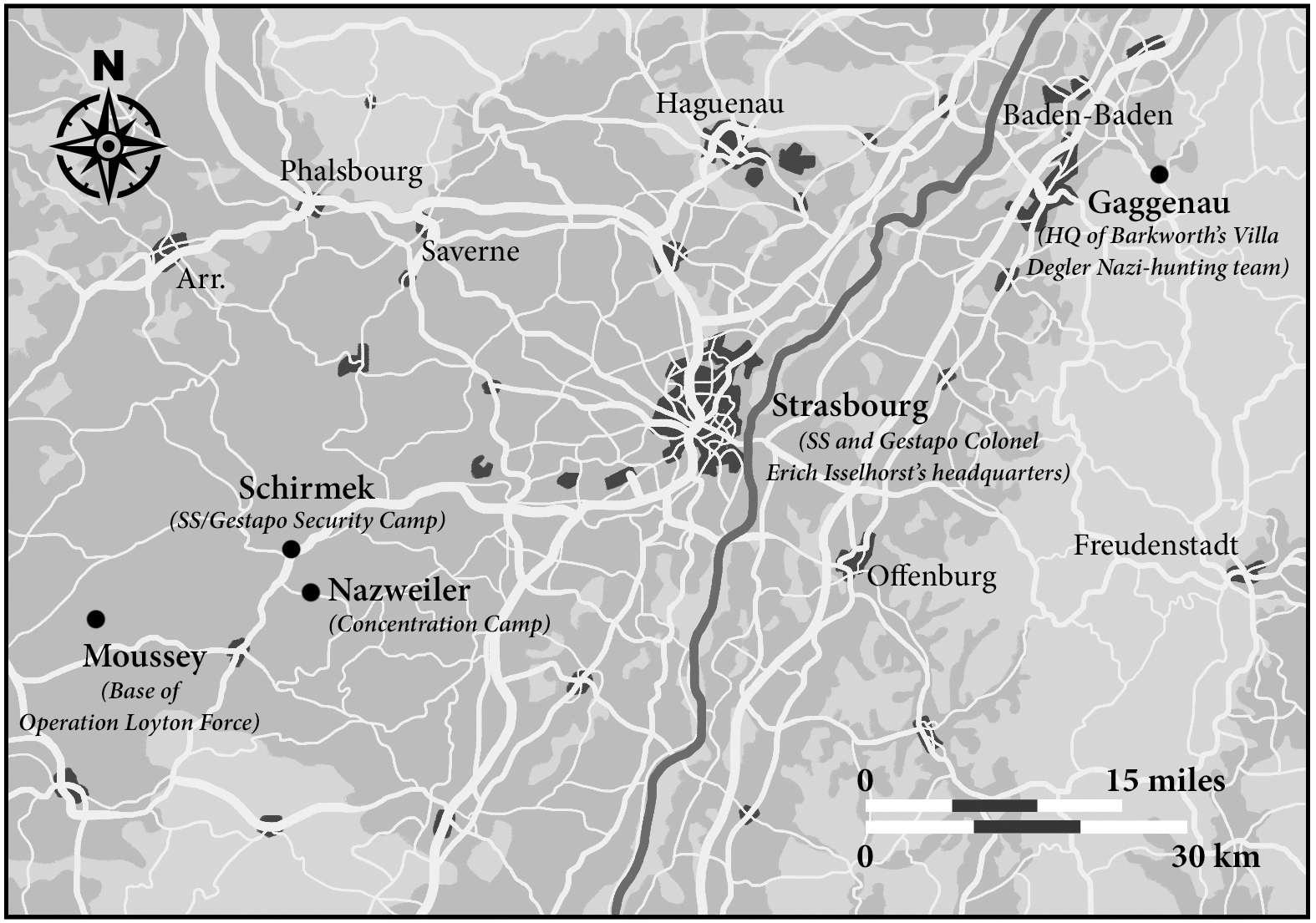 SAS Nazi Hunters - Immediate Area of Operations Authors Note There are sadly - photo 6