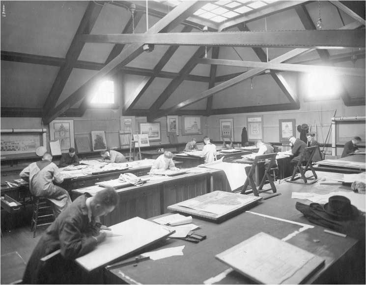 FIGURE 12 Marion Manley at her drafting table 1917 Photo courtesy of the - photo 4