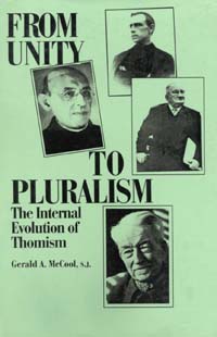 title From Unity to Pluralism The Internal Evolution of Thomism - photo 1