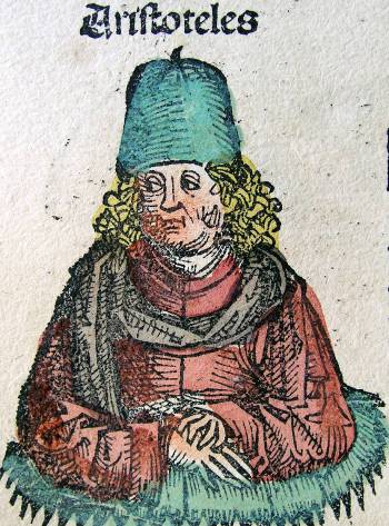 The depiction of Aristotle in the 1493 Nuremberg Chronicle Aristotle is - photo 6