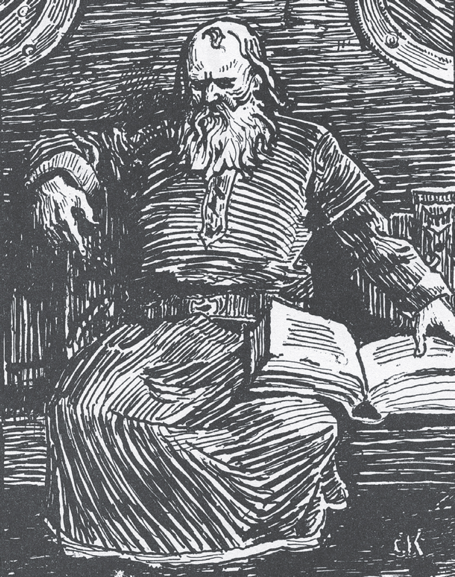 Illustration by Christian Krogh of Snorri for the 1899 edition of Heimskringla - photo 4