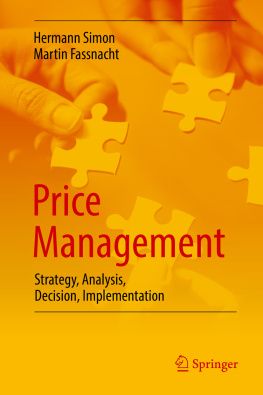 Hermann Simon - Price Management