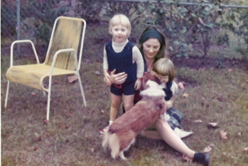 Family photo crashed by neighbors dog Having a tough day With my aunt Fran - photo 20